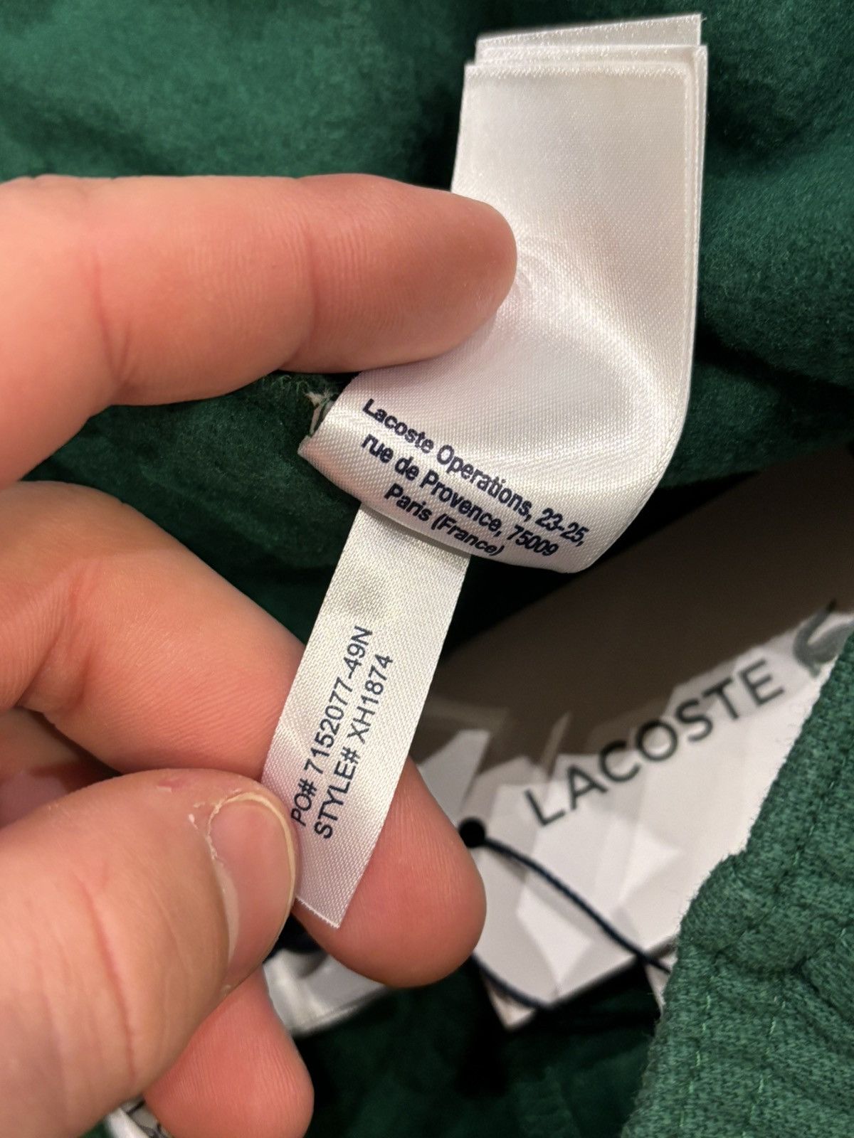 Lacoste × Supreme Supreme Lacoste Green Ankle Zip Pants Size US 32 / EU 48 - 7 Thumbnail