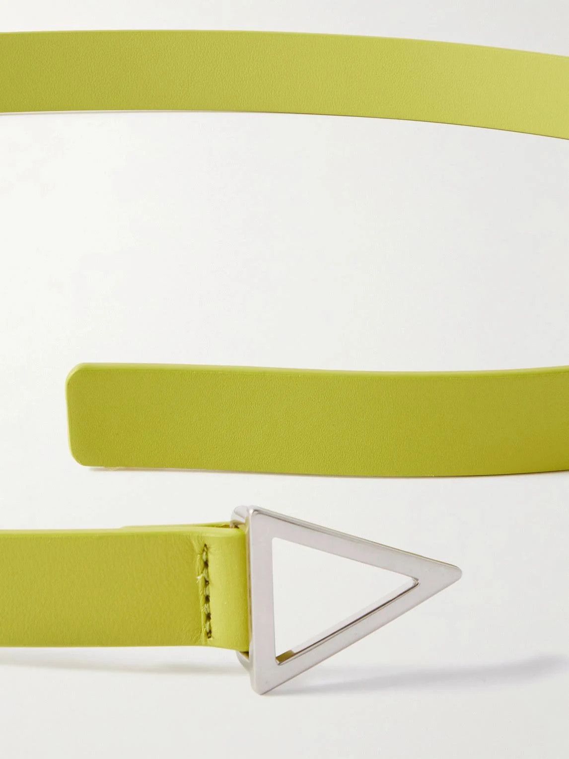 Bottega Veneta o1bcso1str0824 Size : 90 / Triangle Belt in Yellow Size 34 - 4 Thumbnail