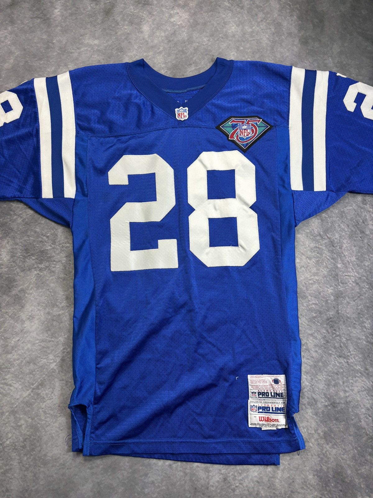 NFL 1994 Indianapolis Colts Jersey 90s Vintage Football Wilson Size US S / EU 44-46 / 1 - 5 Thumbnail