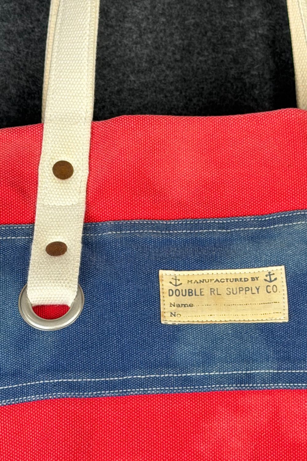 RRL Ralph Lauren RRL Double RL 2006 Canvas Tote Bag Rugged Goods Supply Size ONE SIZE - 19 Thumbnail