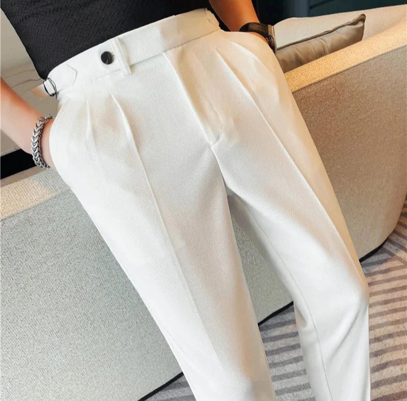 Other Ankle Length Slim Fit Dress Pants Size US 32 / EU 48 - 7 Thumbnail