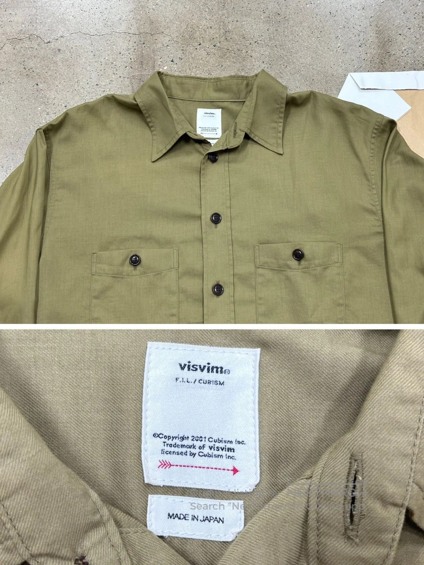 Visvim VISVIM USM ALBACORE SHIRT L/S. Size US M / EU 48-50 / 2 - 5 Thumbnail