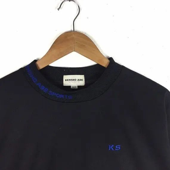 Kensho Abe Vtg KENSHO ABE Sport Japan Designer Sweatshirt Sweater Size US L / EU 52-54 / 3 - 2 Thumbnail