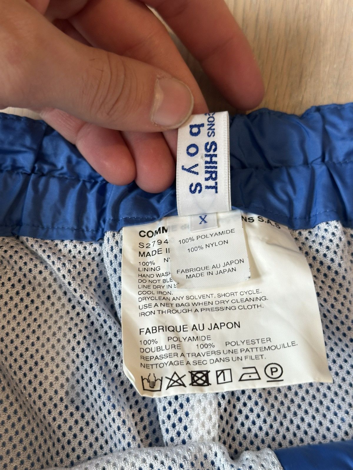 Comme des Garcons × Comme des Garcons SHIRT SS19 Comme des garcon shirt nylon track pants Size US 36 / EU 52 - 6 Thumbnail