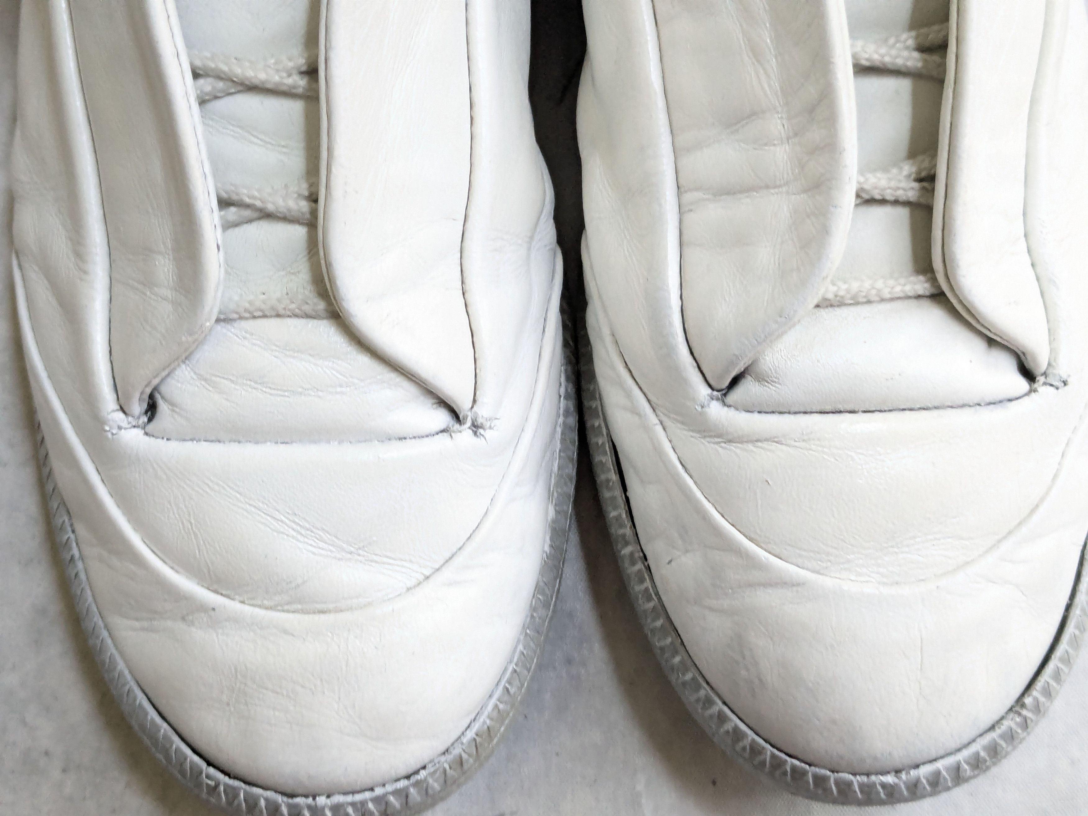 Maison Margiela Maison Margiela Future White Silver 9 42 High Tops Size US 9 / EU 42 - 2 Thumbnail