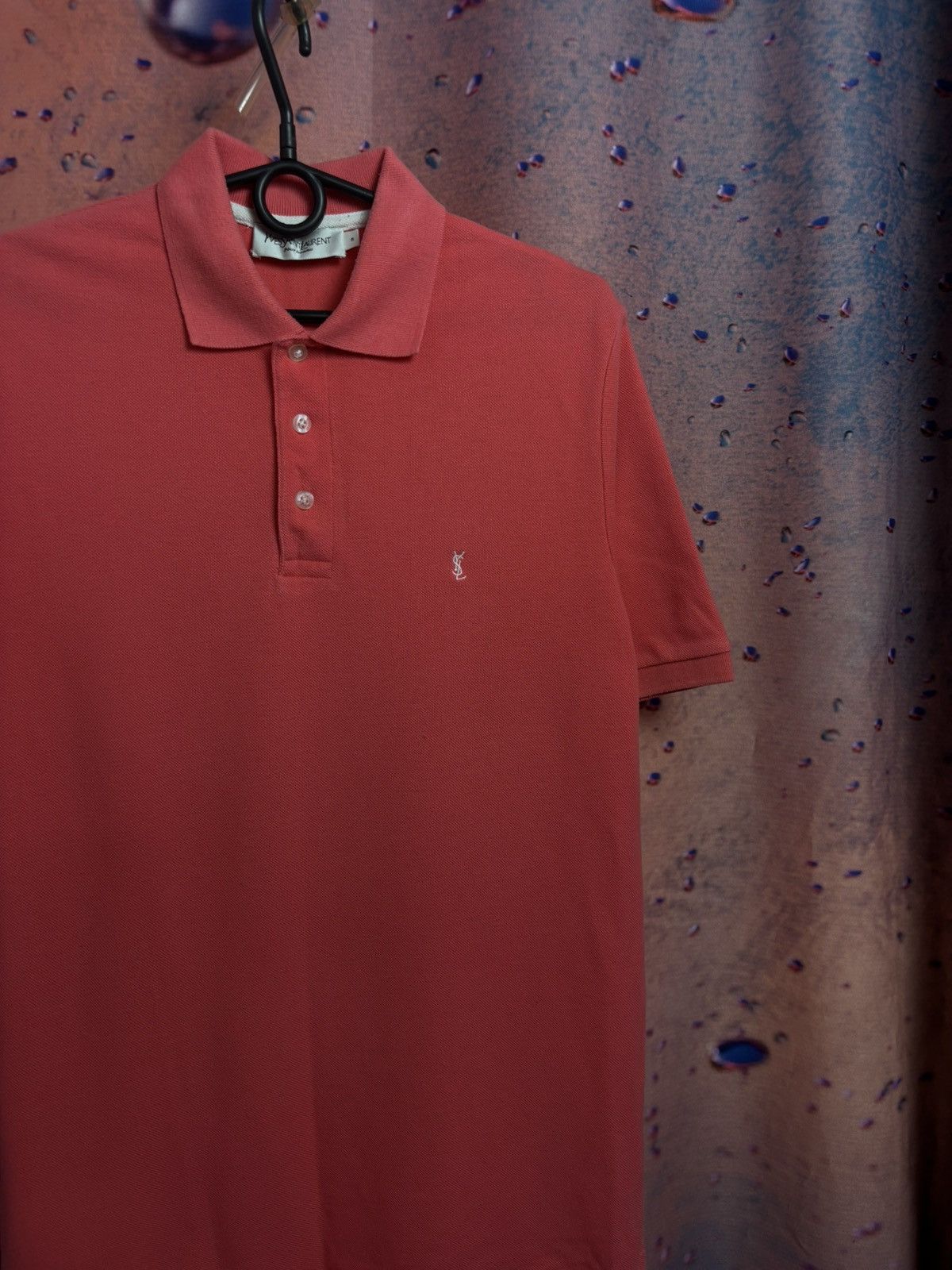 YSL Yves Saint Laurent luxury polo tee