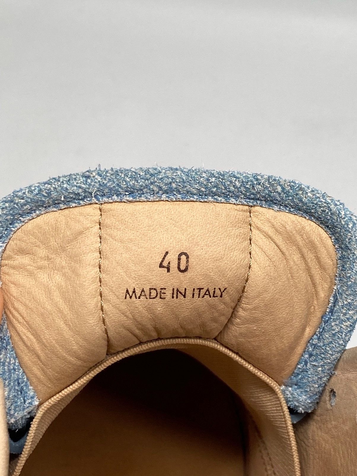 Gabriela Hearst Gabriela Hearst Ohio Slip-on Sneaker Suede Denim size 40 Size US 10 / IT 40 - 11 Thumbnail