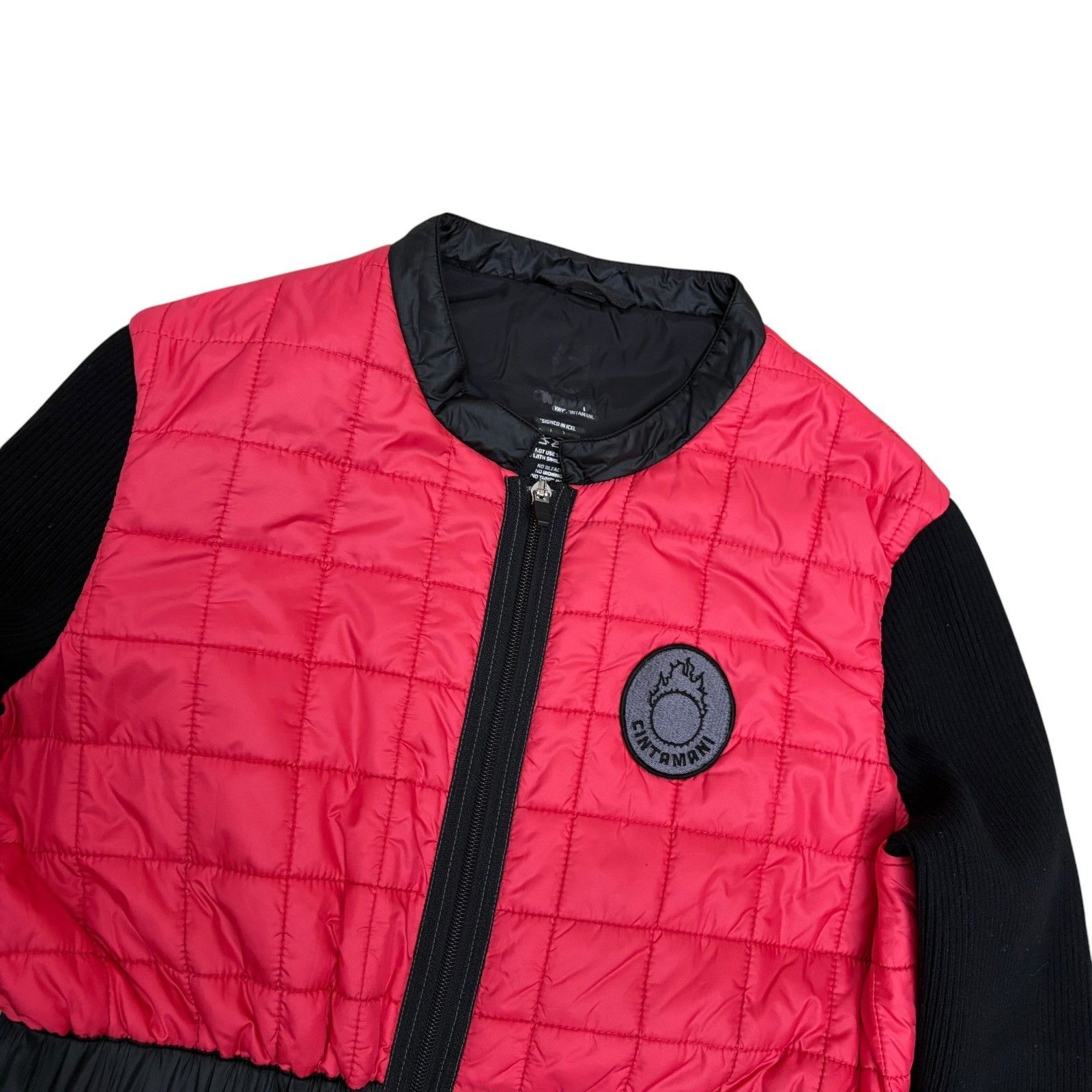 Other CINTAMANI Puffer Jacket Winter Red Light Coat Womens Large Size L / US 10 / IT 46 - 2 Thumbnail