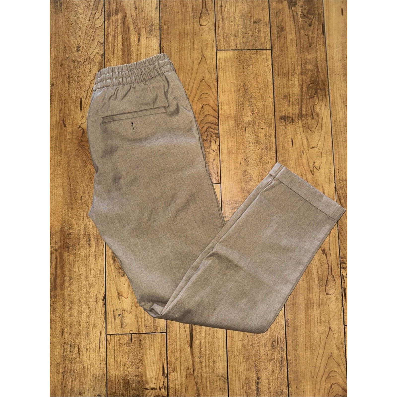 H&M H&M Stretchy Waistband Slacks Brown XS 29x29 Size 29" - 1 Thumbnail