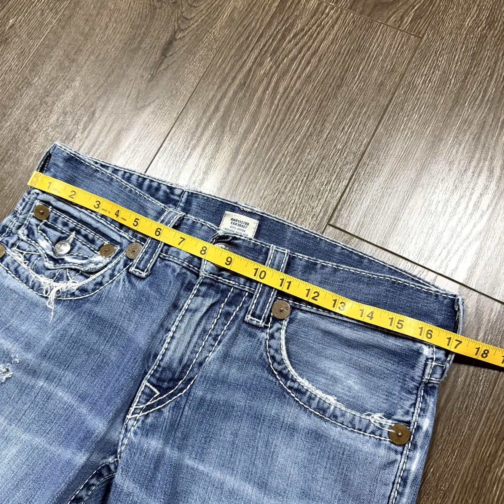 VINTAGE True Religion Jeans Bootcut Mens 31x30 Blue Medium Wash