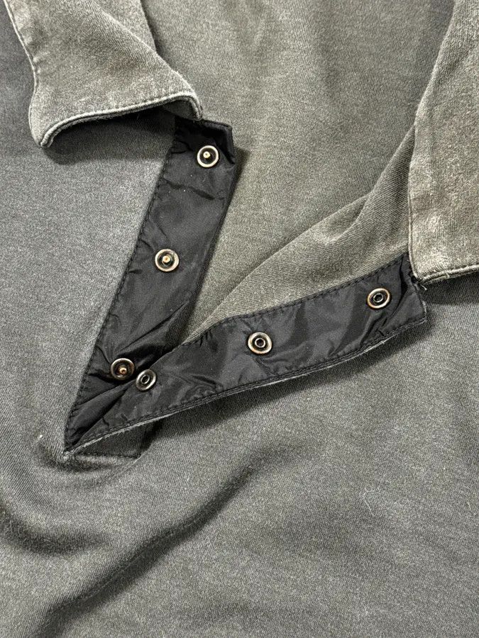 Prada 2000s Prada Linea Rossa Grey Classic Longsleeve Polo Size US S / EU 44-46 / 1 - 9 Thumbnail