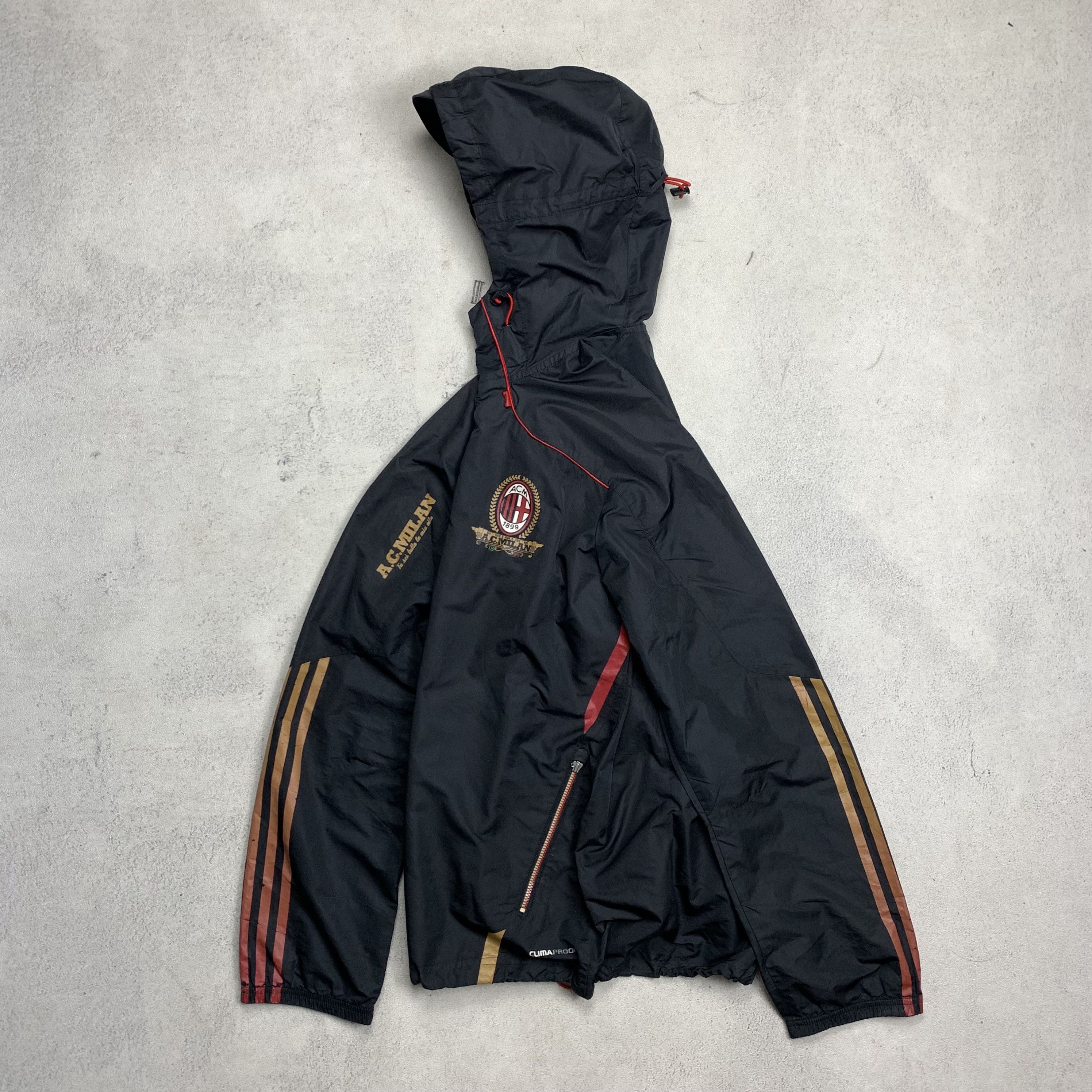 Adidas Adidas AC Milan Y2K Gorpcore Windbreaker Jacket Size US M / EU 48-50 / 2 - 3 Thumbnail