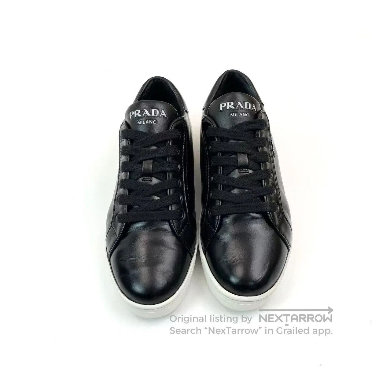 Prada Prada Black logo shoes| Size US 6.5 / IT 36.5 - 2 Thumbnail