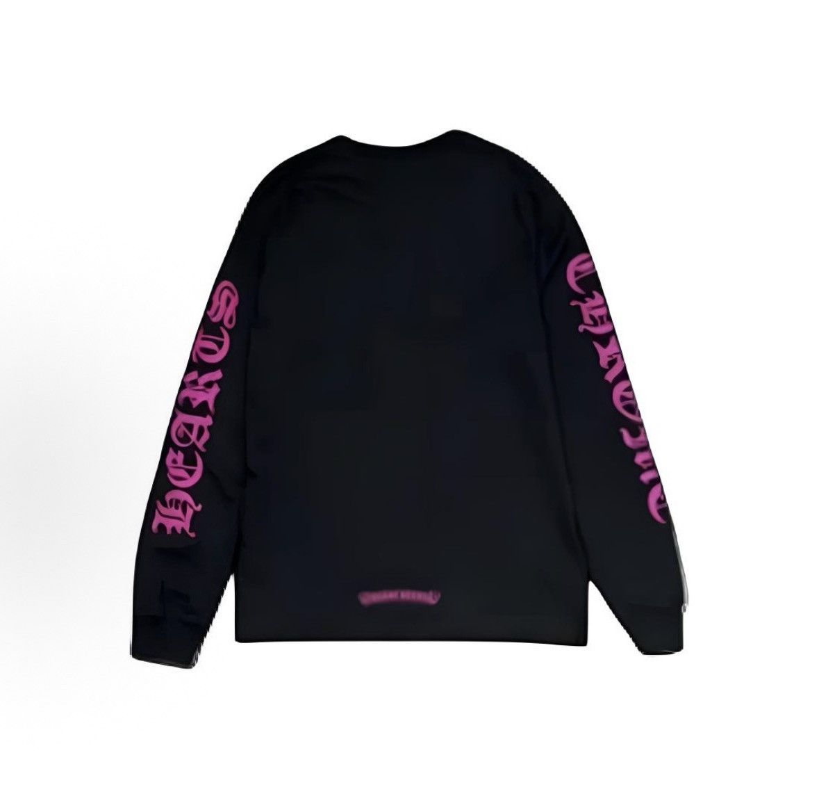 Chrome Hearts Pink neck logo long sleeve Size US XL / EU 56 / 4 - 2 Thumbnail