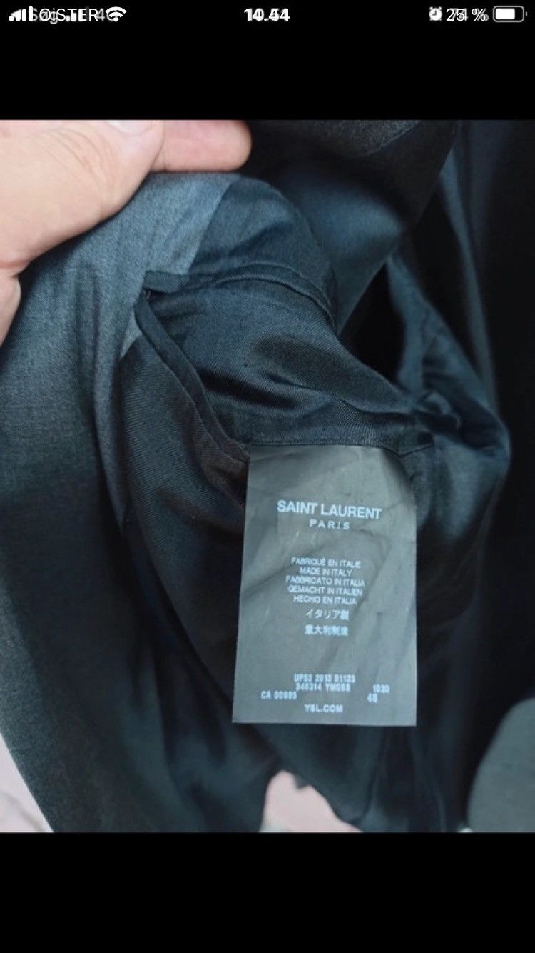 Hedi Slimane Saint laurent paris Hedi slimane blazer. Size 38R - 4 Thumbnail