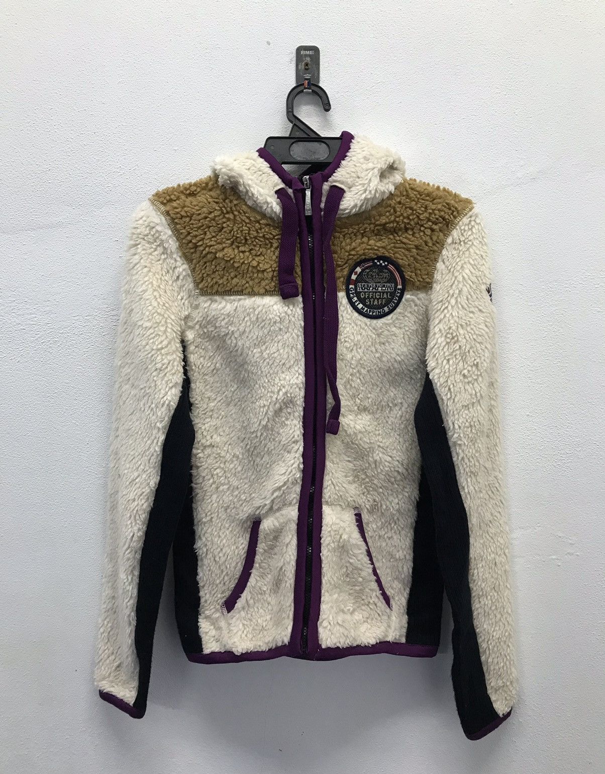 Napapijri × Vintage Vintage Napapijri OFFICIAL Staff Jacket HOODIE Size US S / EU 44-46 / 1 - 1 Thumbnail