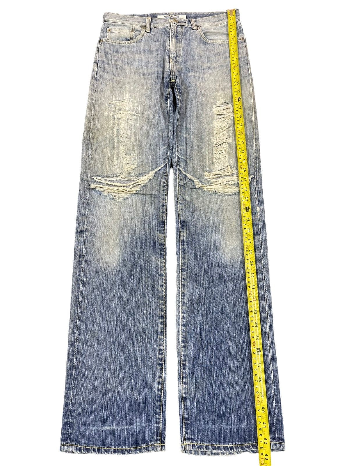 Uniqlo Vintage Japanese Uniqlo Faded Wash Distressed Style Jeans Size US 30 / EU 46 - 11 Thumbnail