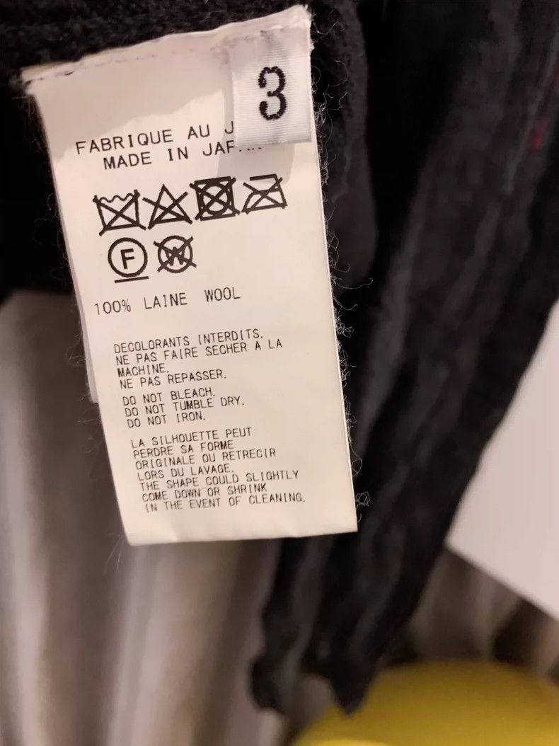 Yohji Yamamoto Yohji Yamamoto Pleated Knit Cardigan sweater Size US L / EU 52-54 / 3 - 5 Thumbnail