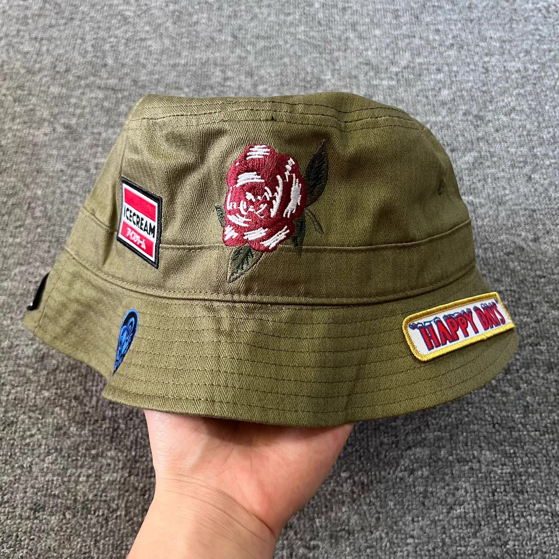 Billionaire Boys Club BBCICECREAMEmbroidered Flying Dog Baseball Cap & Sun Hat Q7 Size ONE SIZE - 2 Thumbnail