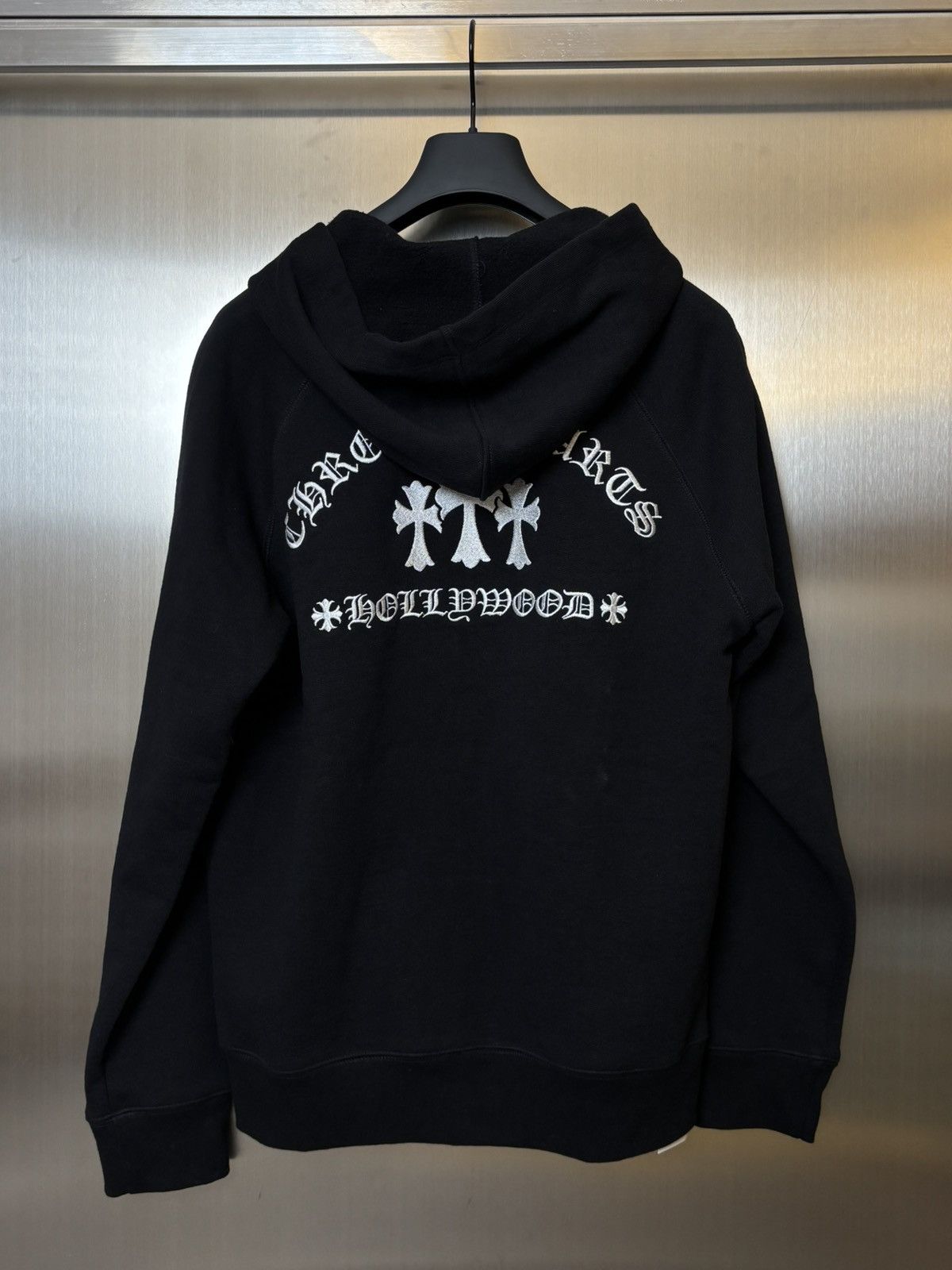 Chrome Hearts Chrome Hearts Hollywood triple cross embroidery zip hoodied Size US M / EU 48-50 / 2 - 1 Thumbnail