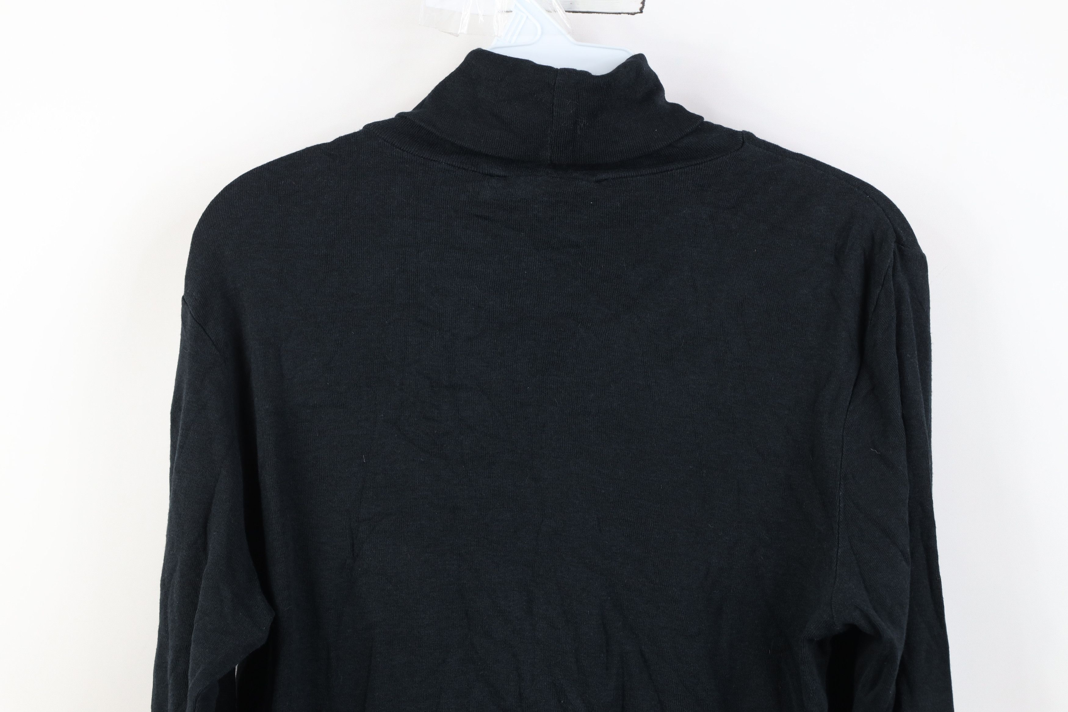 Ralph Lauren Vintage 90s Ralph Lauren Lightweight Knit Turtleneck T-Shirt Size XL / US 12-14 / IT 48-50 - 12 Thumbnail