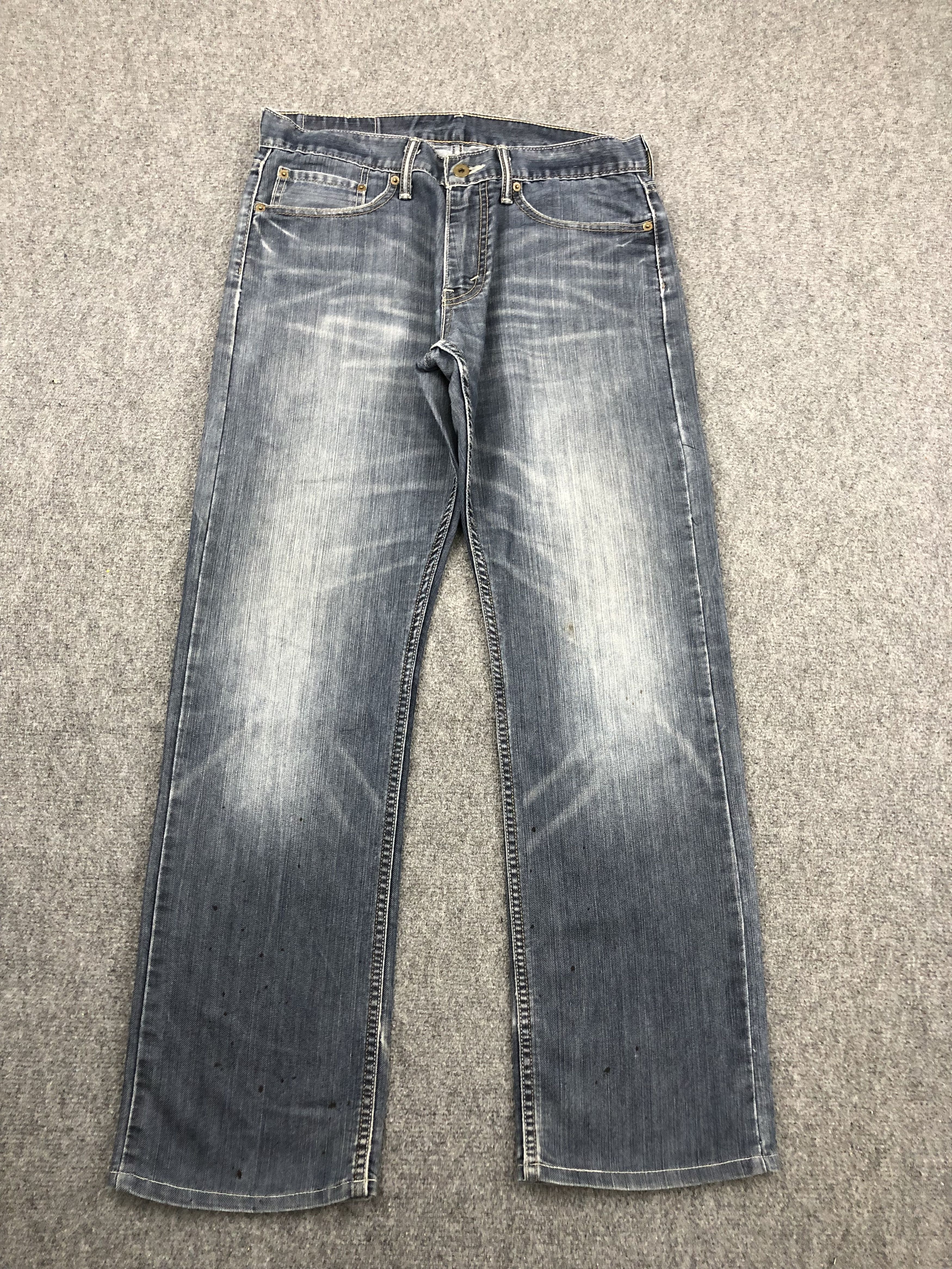 Levi's Vintage Levis 514 Faded Blue Jeans DPP0235 Size US 33 - 1 Thumbnail