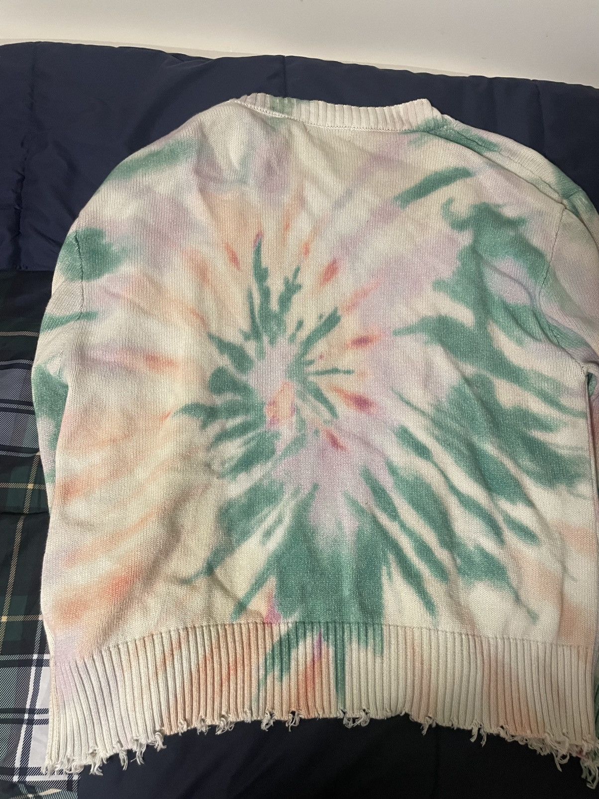 Profound Aesthetic Profound Tie-dye knit cardigan Size US L / EU 52-54 / 3 - 5 Thumbnail