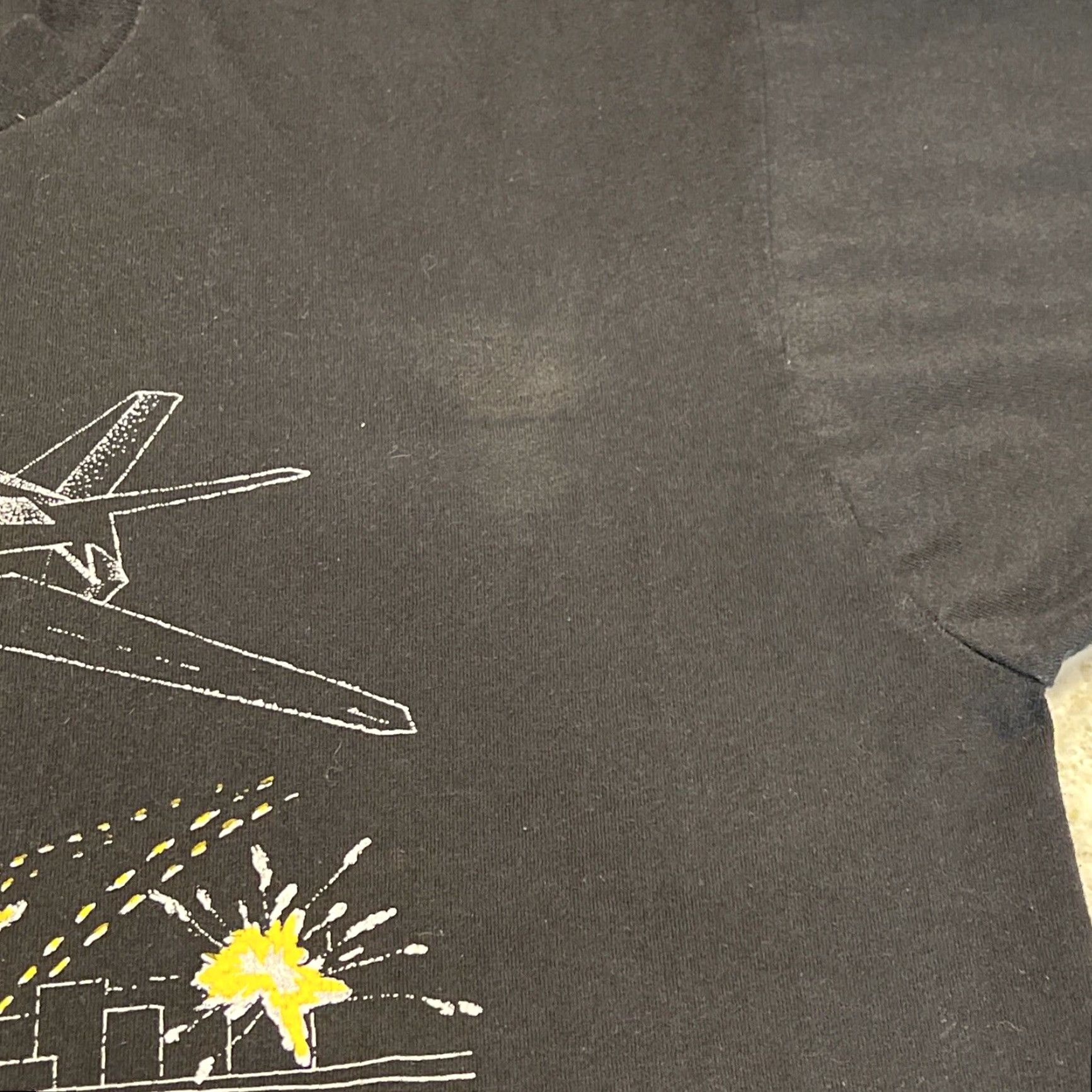 Vintage VINTAGE F-117 Night Stalker T Shirt XL Short Sleeve Cotton 1990s Graphic Mens XL Size US XL / EU 56 / 4 - 5 Thumbnail