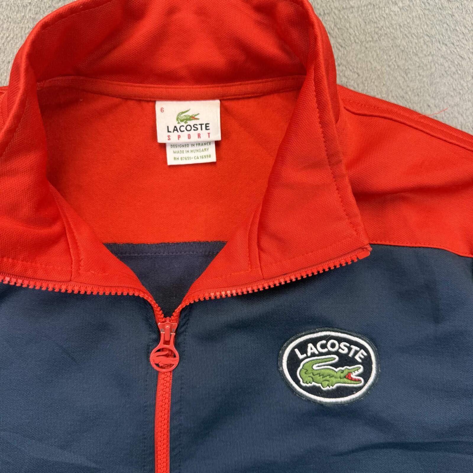 Lacoste Lacoste Sport Colorblock Track Jacket Size ONE SIZE - 3 Thumbnail