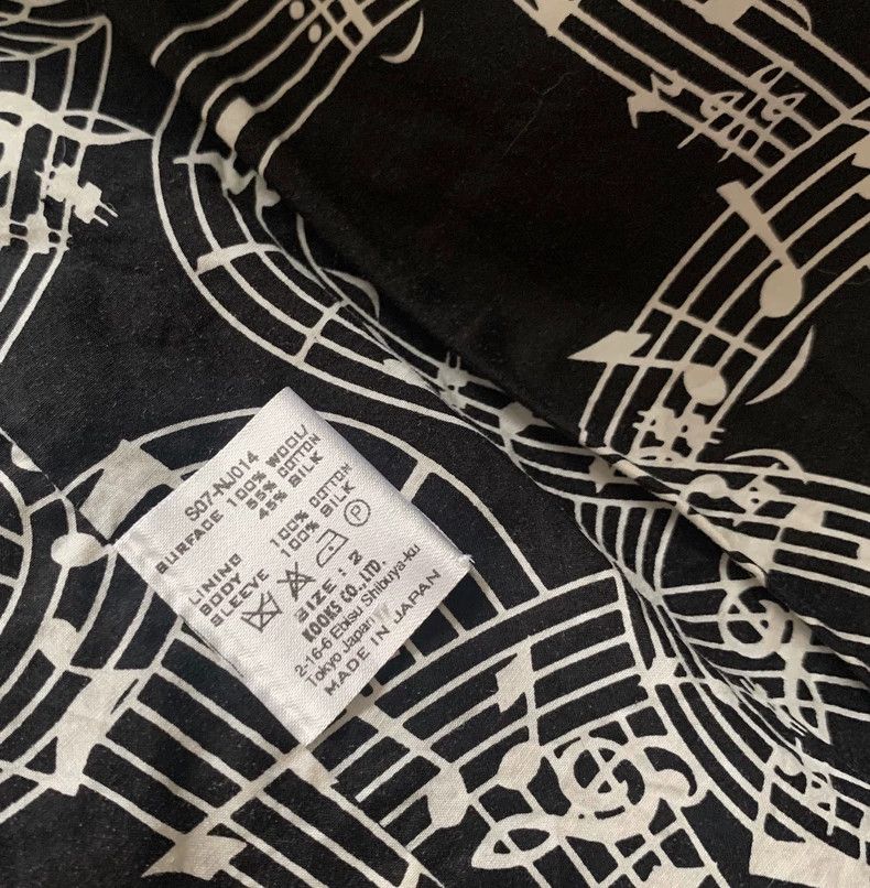 Number (N)ine Number (N)ine 07SS windbreaker jacket out-of-print musical Size US M / EU 48-50 / 2 - 9 Thumbnail