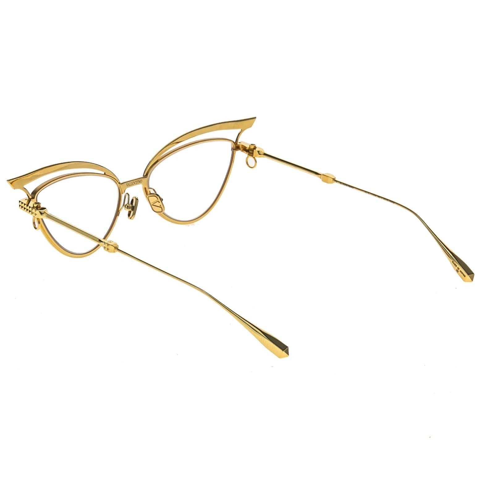 Valentino VALENTINO V-GLASSLINER VLX118 Gold Chain Green VLX 118E Size ONE SIZE - 4 Thumbnail