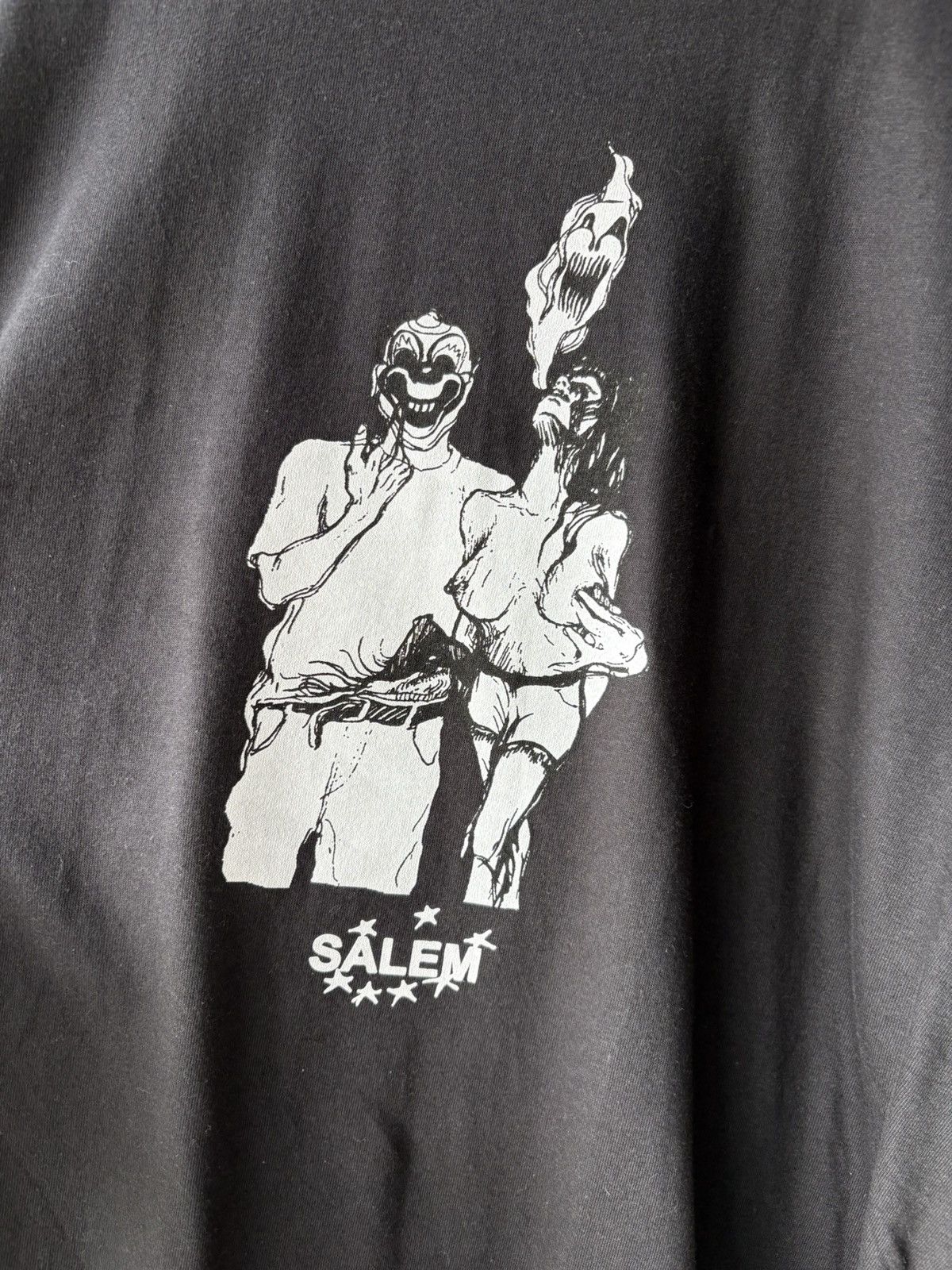 Supreme Supreme SALEM Tee Black XL Size US XL / EU 56 / 4 - 2 Thumbnail