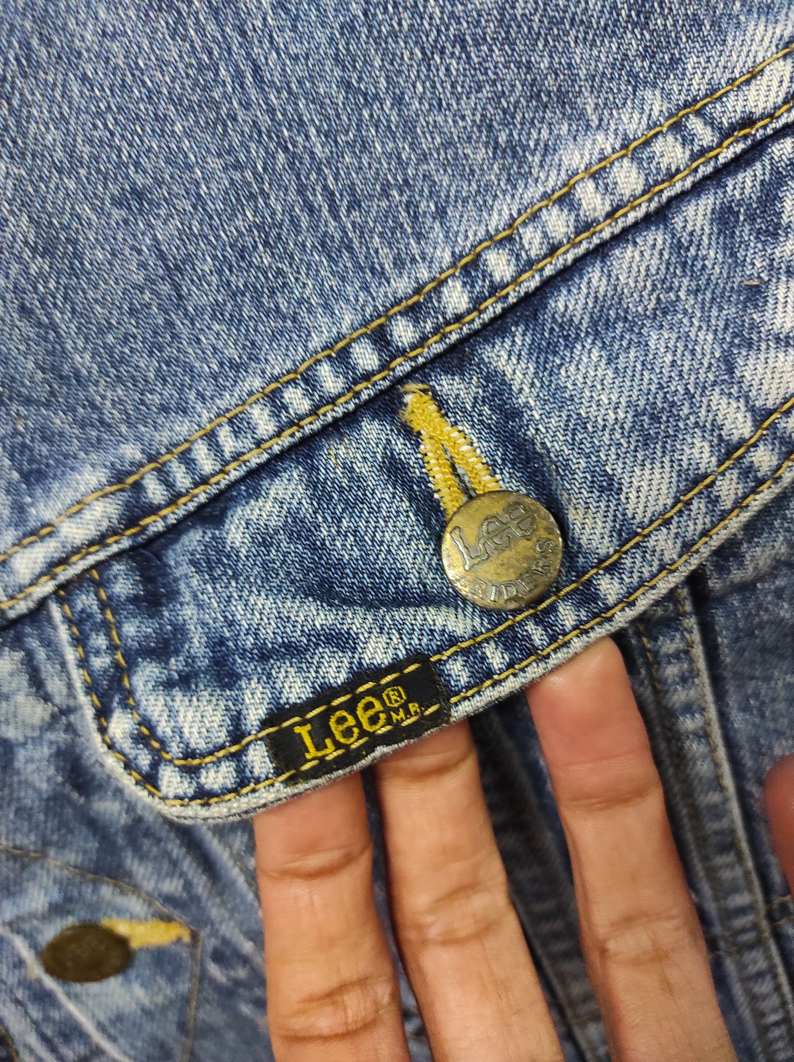 Edwin × Lee × Vintage LEE RIDERS USA EDWIN VTG 70'S TRUCKER JACKET DISTRESSED Size US M / EU 48-50 / 2 - 6 Thumbnail