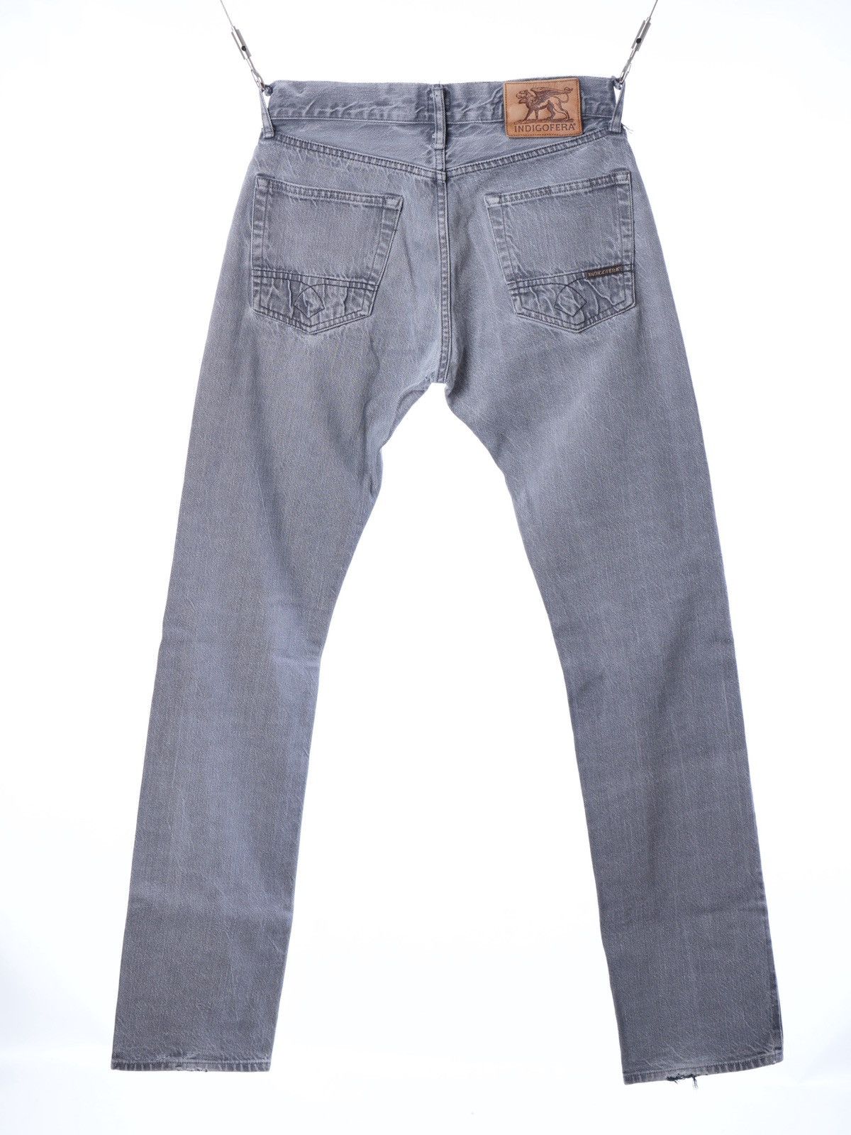 Indigofera Indigofera Nash Gray Denim Jeans Size 29 Size US 29 - 2 Thumbnail