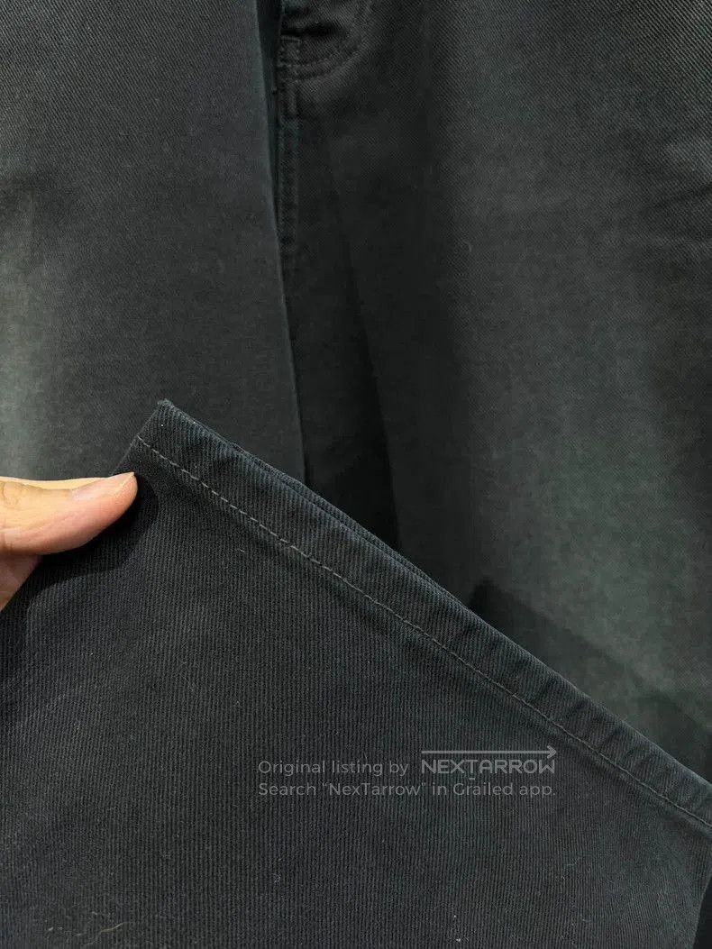 Balenciaga Balenciaga 23 Black Baggy Wide-Leg Jeans. Size US 26 / EU 42 - 2 Thumbnail