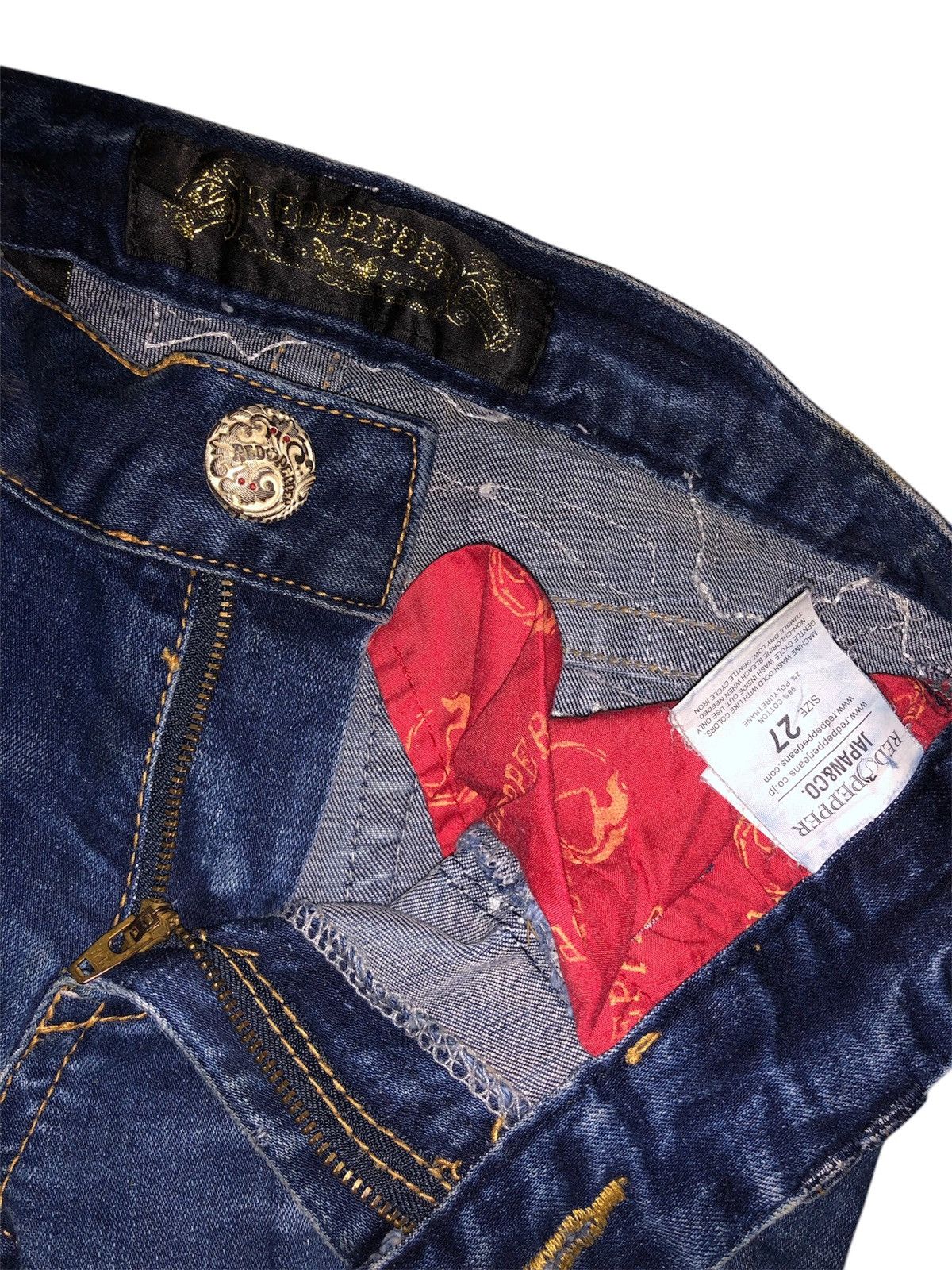 Designer × Japanese Brand × Vintage Vintage Denim Red Pepper Japan & Co 1201986 Style By L.B.D Size US 30 / EU 46 - 18 Thumbnail