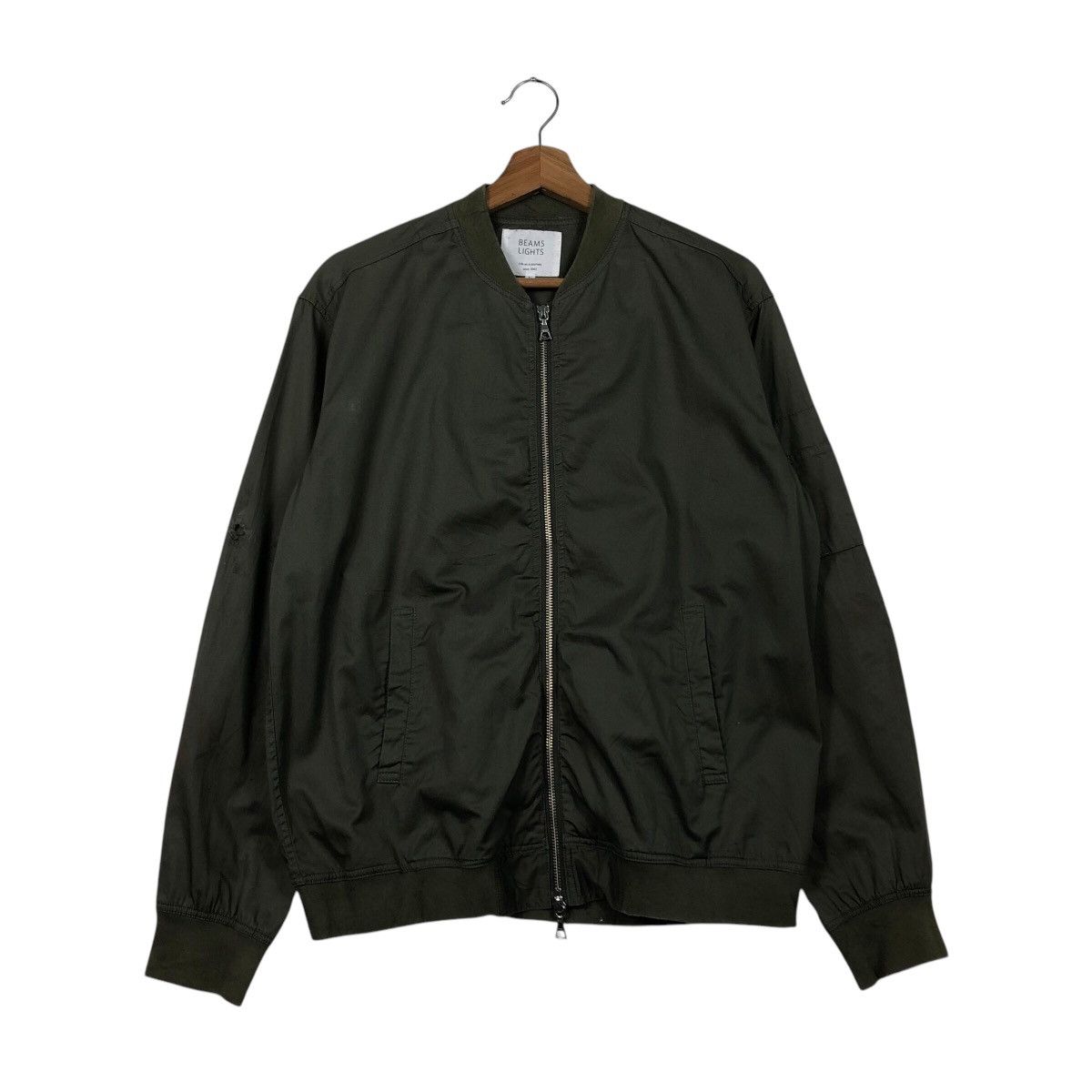 Beams Plus 📌Vintage Bomber Jacket Beams Light Military Design Size US L / EU 52-54 / 3 - 2 Thumbnail