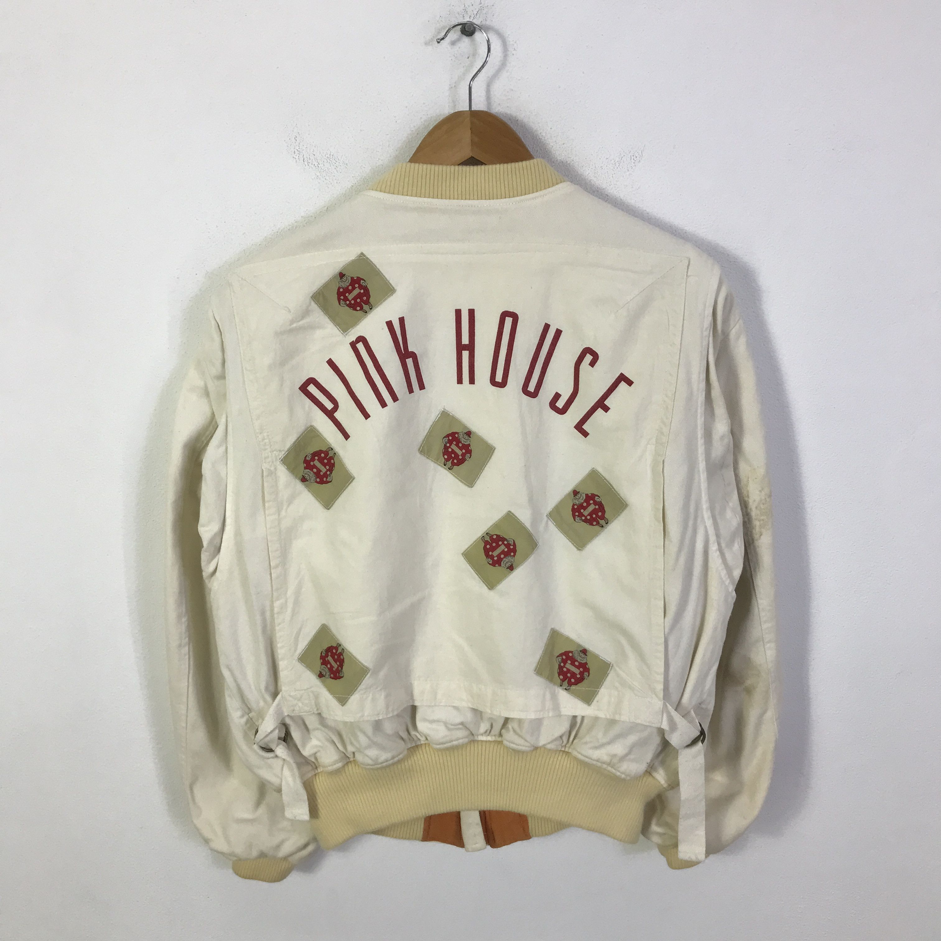 Pink House Vintage Pink House Bomber Cotton Jacket K102B6 Size US M / EU 48-50 / 2 - 1 Thumbnail