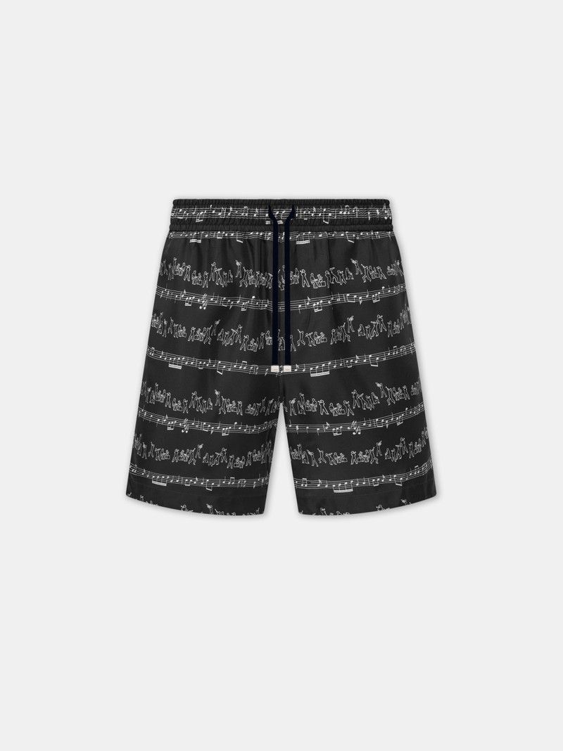 Amiri o1s1wg110526 Jazz Band Shorts in Multicolor Size US 36 / EU 52 - 1 Thumbnail