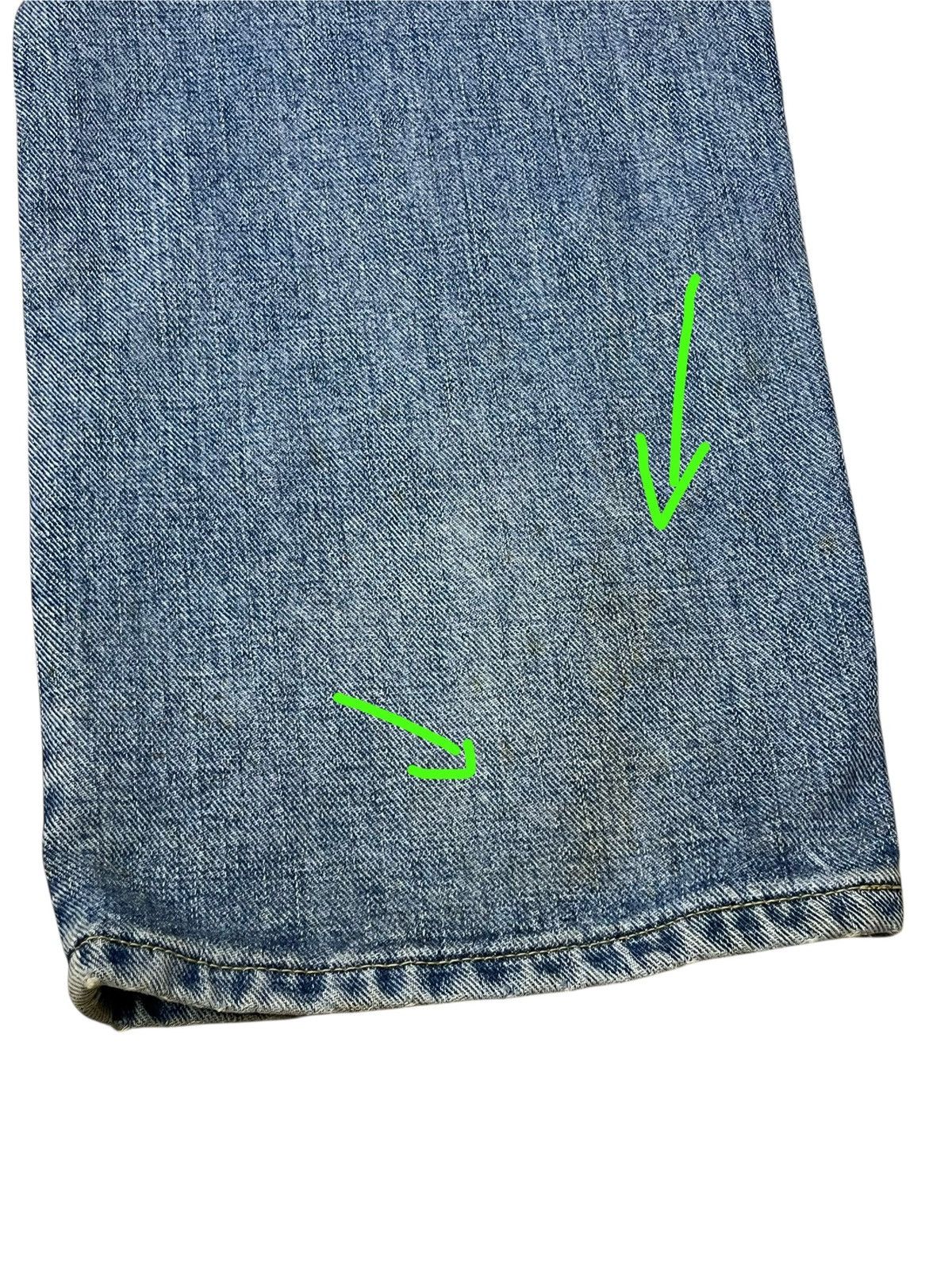 Japanese Brand Vintage LEE RIDERS repro 50s dirty half selvedge jeans Size US 29 - 10 Thumbnail