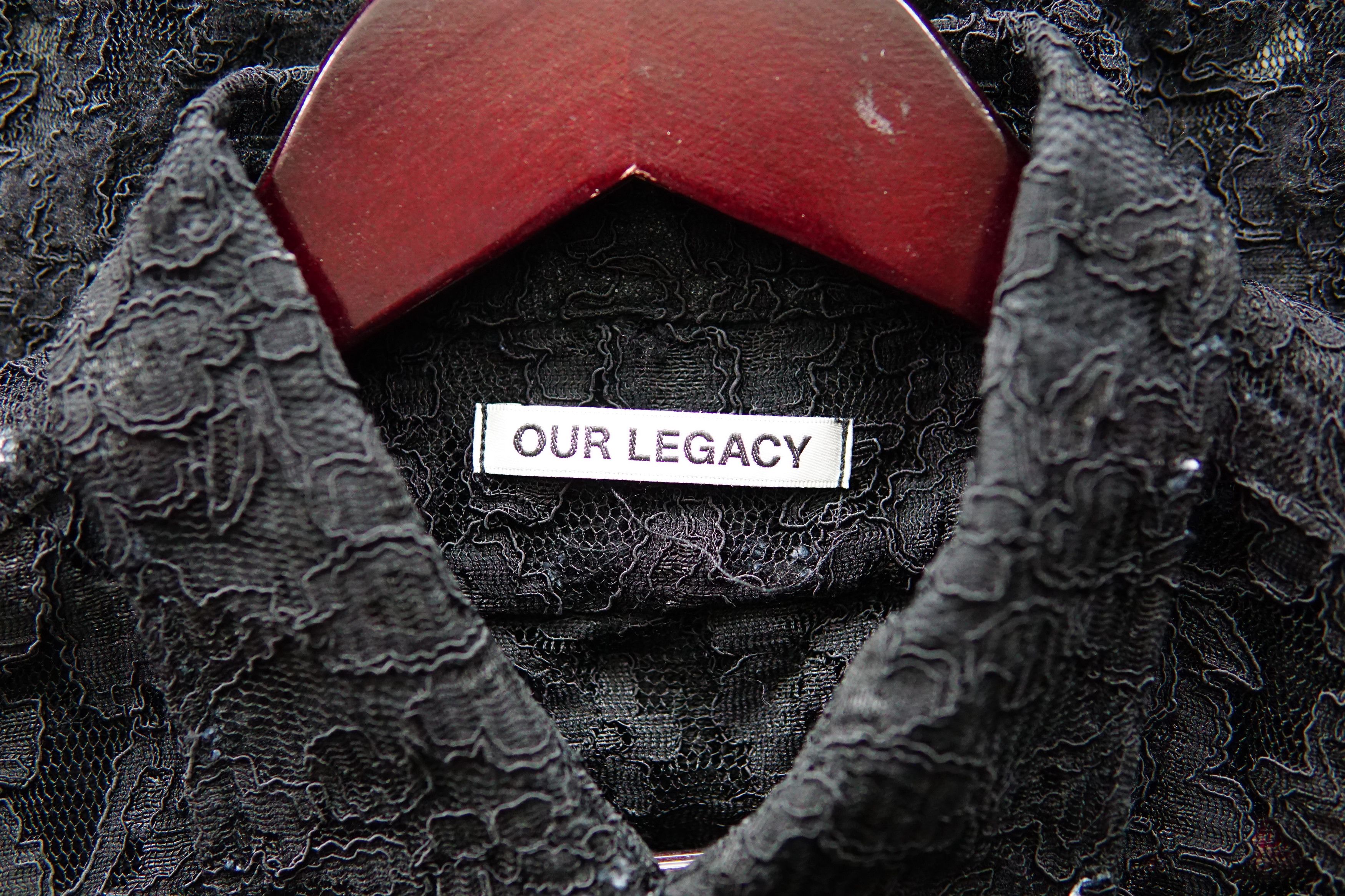 Our Legacy Policy Lace Shirt Size US M / EU 48-50 / 2 - 5 Thumbnail