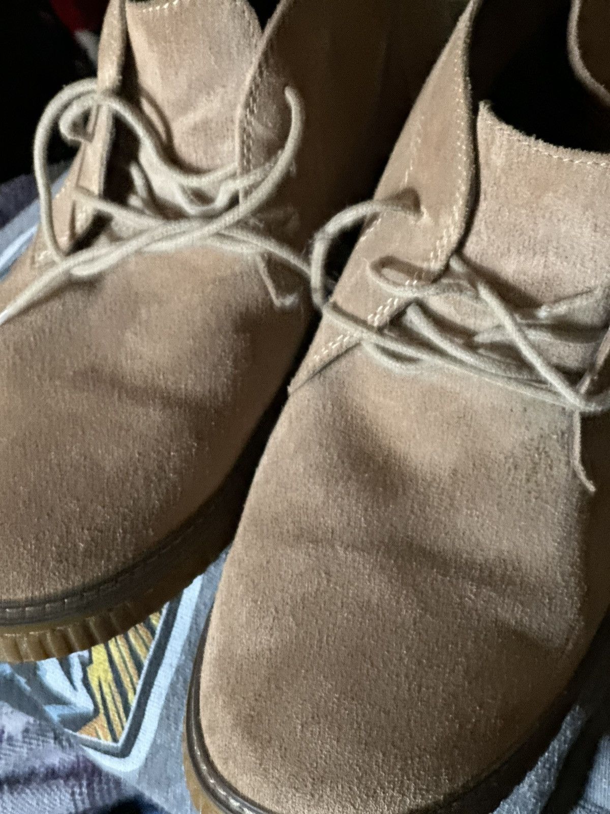 Johnston & Murphy Desert Boots Johnston Murphy mens 12 Size US 12 / EU 45 - 2 Thumbnail