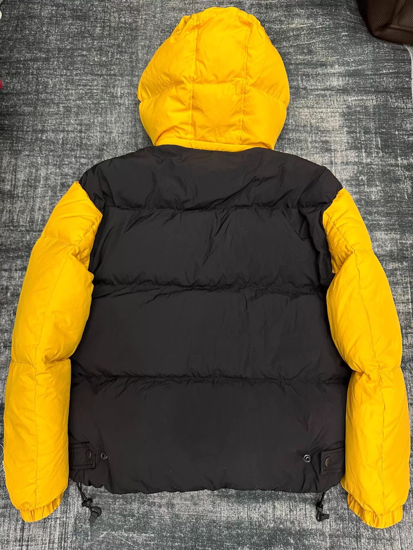 Diesel Diesel 22fw colorblocked hood puffer black-yellow M Size US M / EU 48-50 / 2 - 3 Thumbnail
