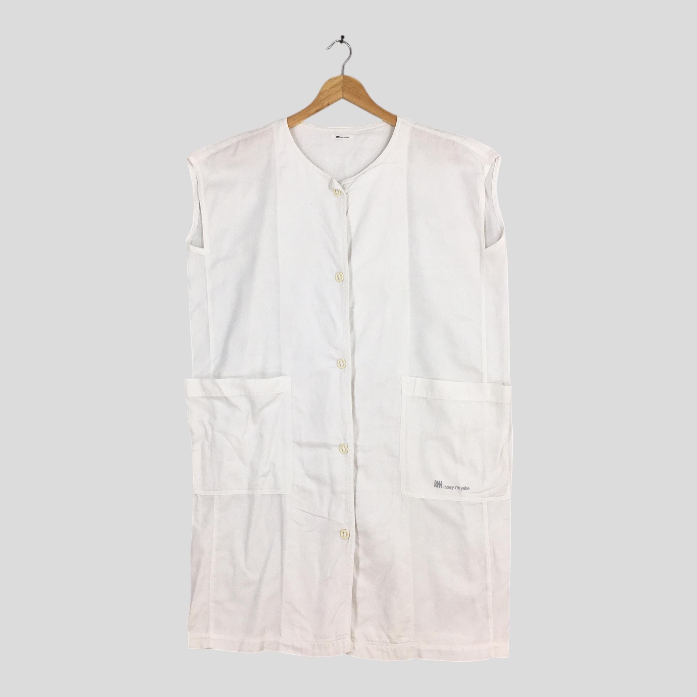 Issey Miyake IM Issey Miyake Double Big Pocket Cotton Jacket Large Size US L / EU 52-54 / 3 - 1 Thumbnail
