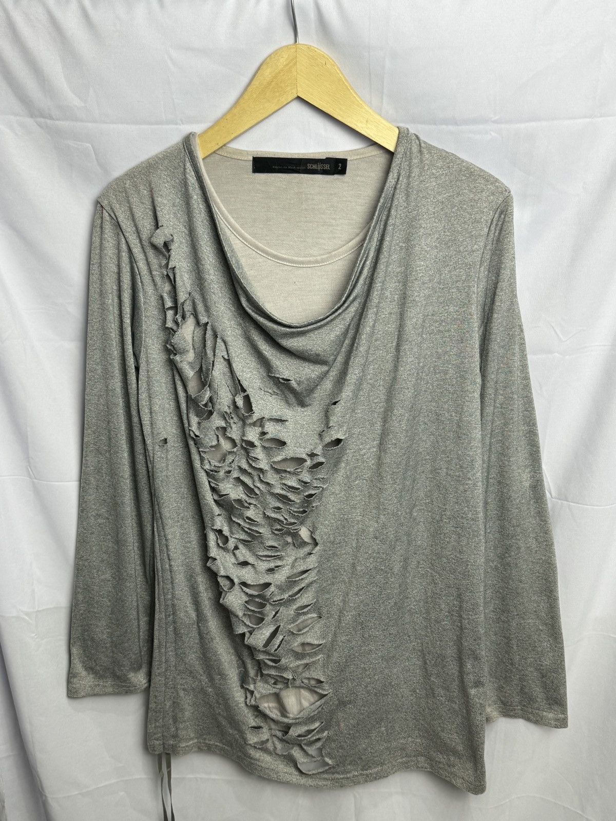 Beauty Beast × If Six Was Nine × Japanese Brand Double Layers Distressed Schlussel ifsixwasnine Lgb Style Size US M / EU 48-50 / 2 - 5 Thumbnail