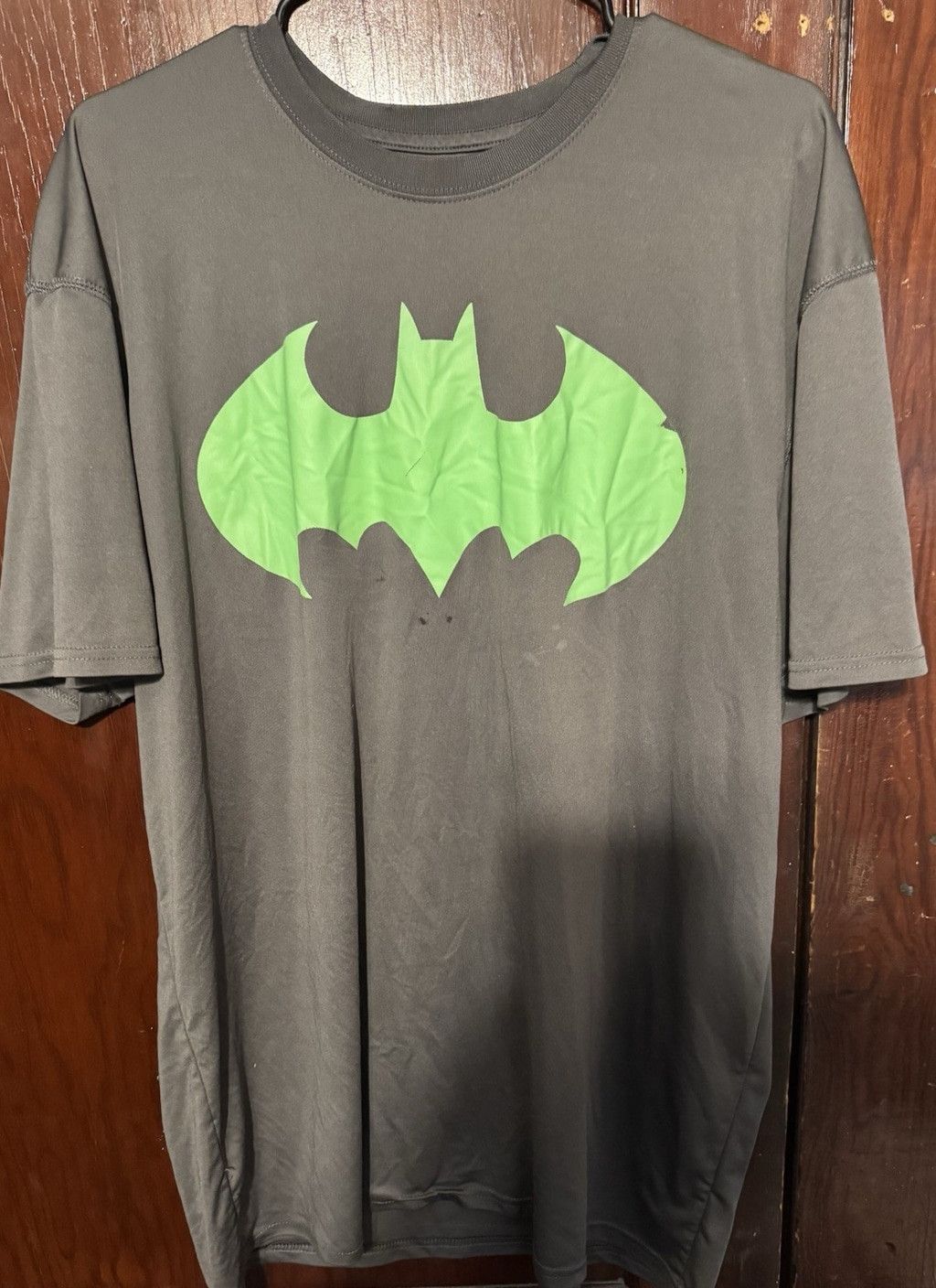 DC Comics Batman Character T Shirt Men's Size L (?) Gray DC Comics Size US L / EU 52-54 / 3 - 1 Thumbnail
