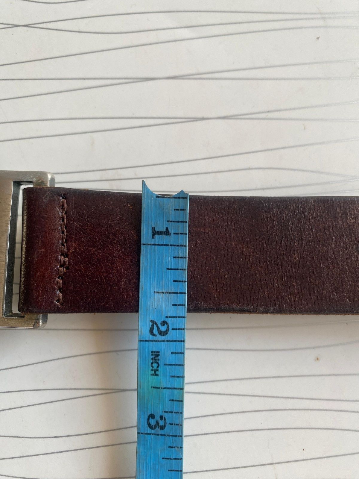 Japanese Brand Vintage Number (N)ine Takahiro Miyashita Distressed Leather Size 36 - 6 Thumbnail