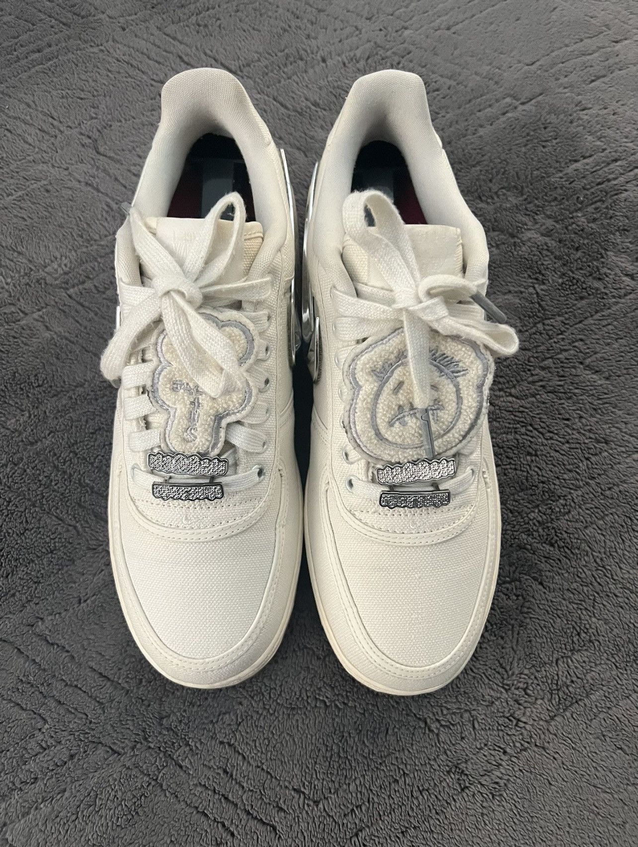Nike × Travis Scott Travis Scott Air Force 1 Cactus Jack Sail Size US 9 / EU 42 - 3 Thumbnail