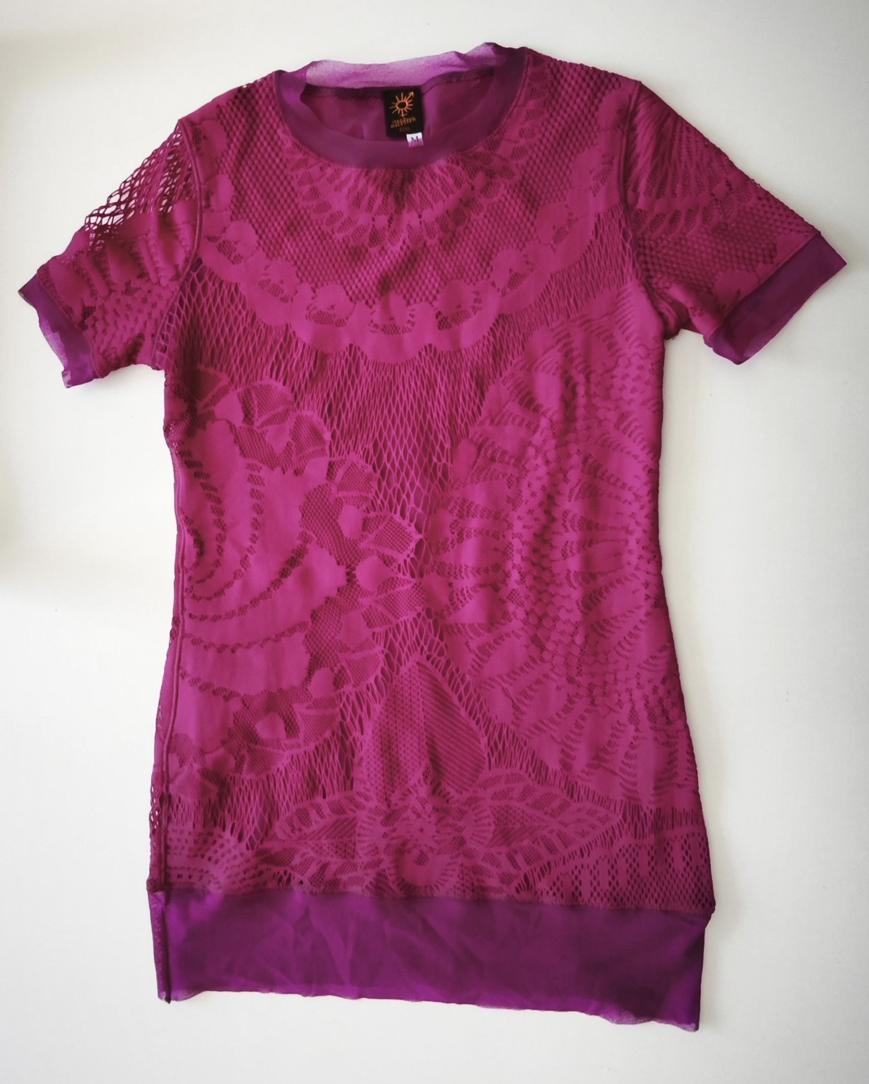 Jean Paul Gaultier SS 2008 - Lace and mesh - top and skirt Size M / US 6-8 / IT 42-44 - 19 Thumbnail