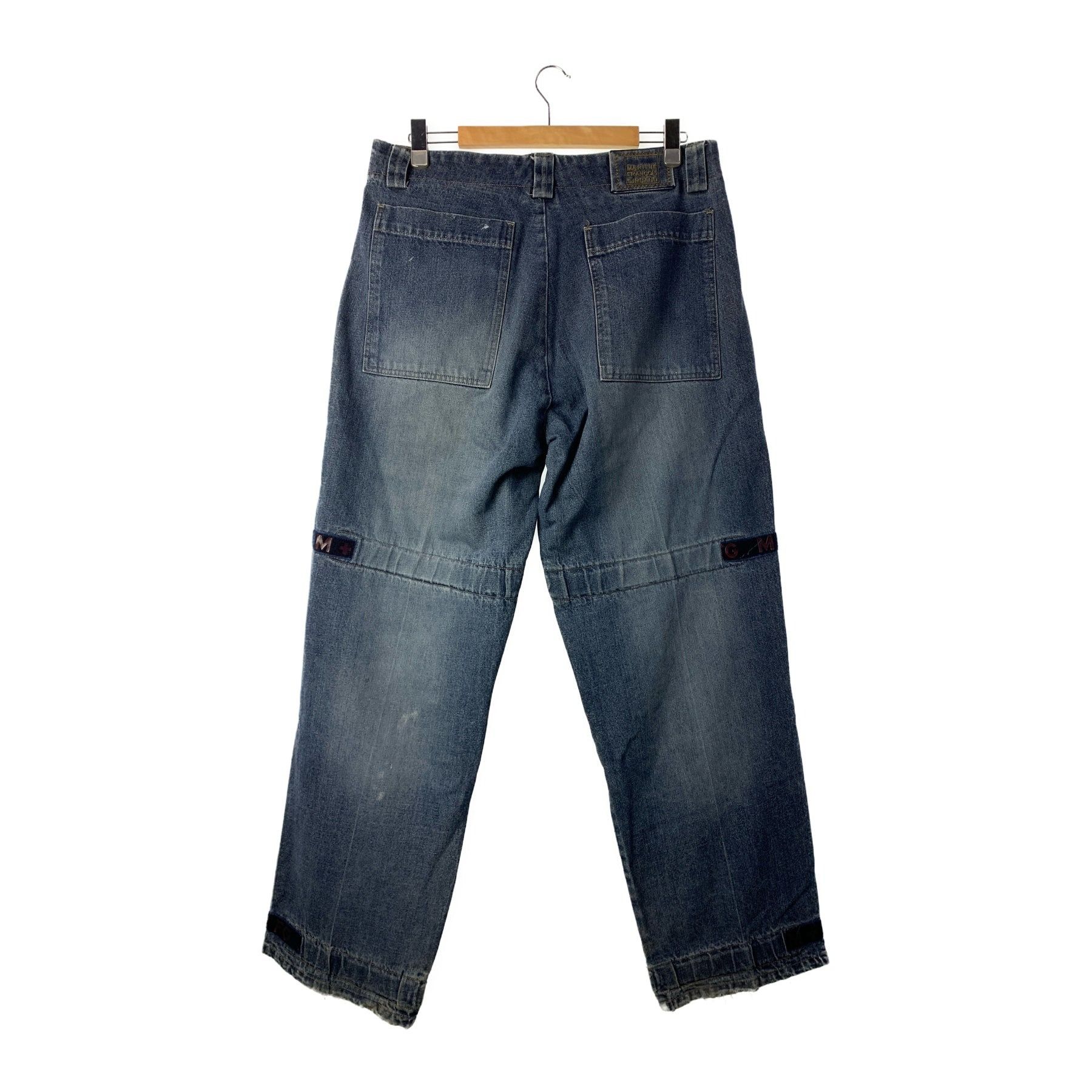 Marithe + Francois Girbaud Archive Denim Cargo Pants Size US 36 / EU 52 - 2 Thumbnail